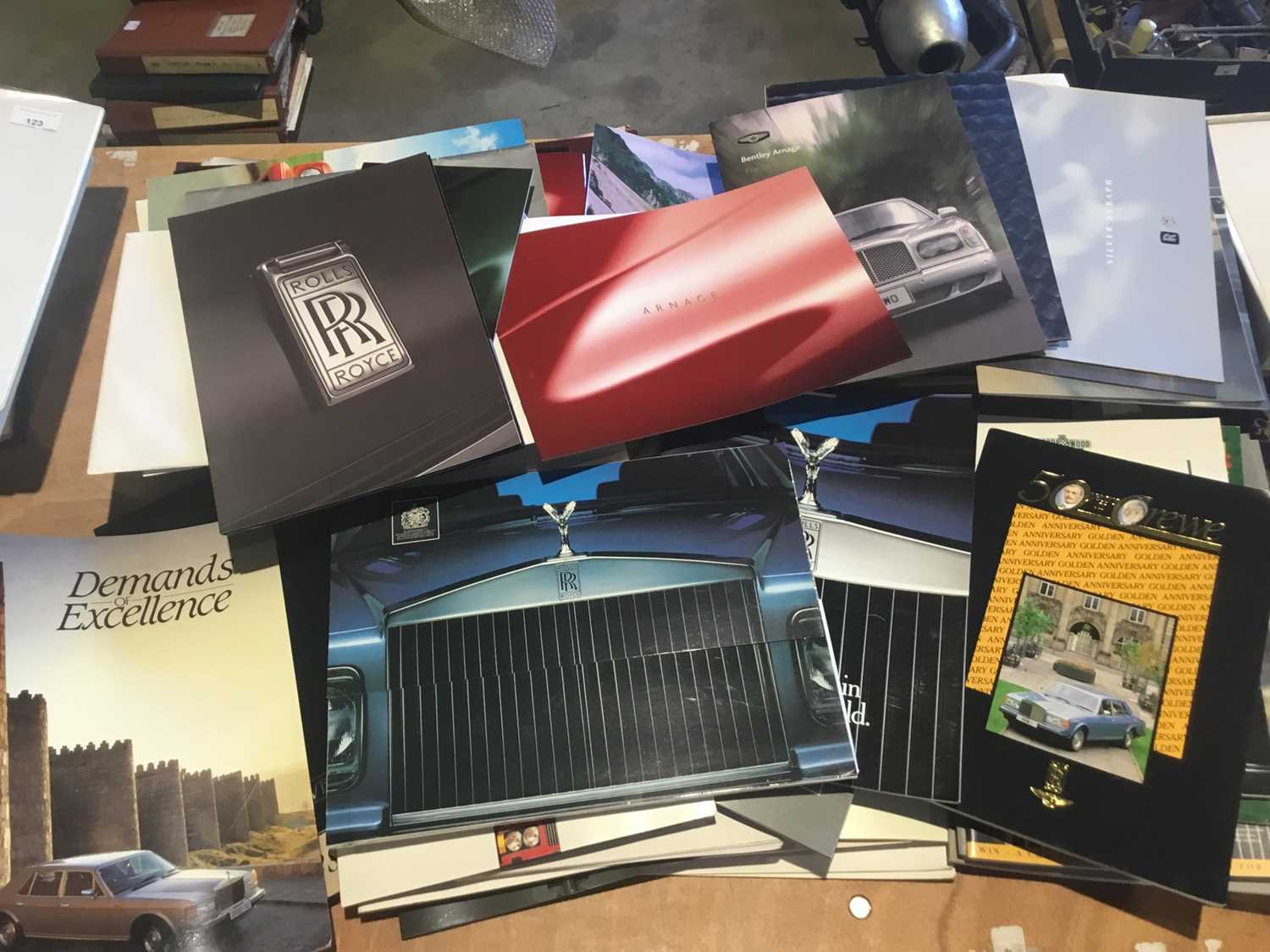 Lot 133 - Collection of Rolls-Royce and Bentley sales brochures mostly 1980s onwards (60 plus)