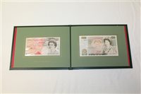 Lot 2324 - Banknotes - G.B. Elizabeth II limited edition...