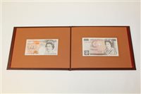 Lot 2325 - Banknotes - G.B. Elizabeth II limited edition...