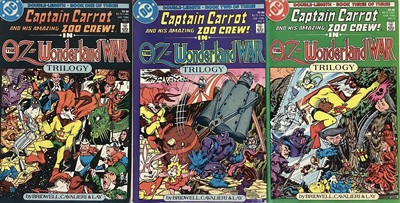 Lot 613 - Box of DC Comics to include ARAK Son of Thunder, 1969 Adam Strange Adventures, Captain Carrot and his amazing Zoo crew and others