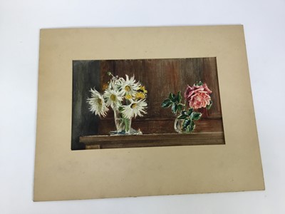 Lot 92 - David Hill (1914-1977), watercolour, floral study, signed and dated '73, 41 x 48cm, together with a collection of botanical studies in a variety of media. (20)