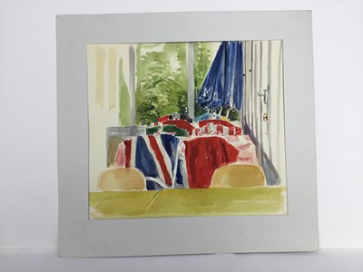 Lot 93 - David Hill (1914-1977), collection of landscape studies in watercolour and other media. (11)