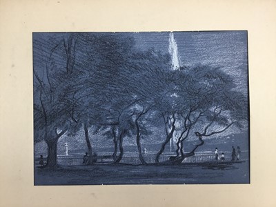 Lot 93 - David Hill (1914-1977), collection of landscape studies in watercolour and other media. (11)
