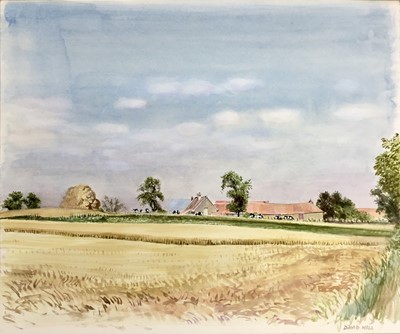 Lot 94 - David Hill (1914-1977), collection of watercolour landscapes (17)