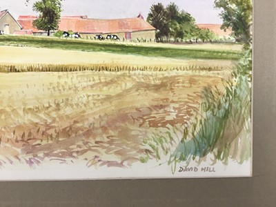 Lot 94 - David Hill (1914-1977), collection of watercolour landscapes (17)