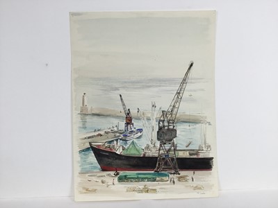 Lot 94 - David Hill (1914-1977), collection of watercolour landscapes (17)