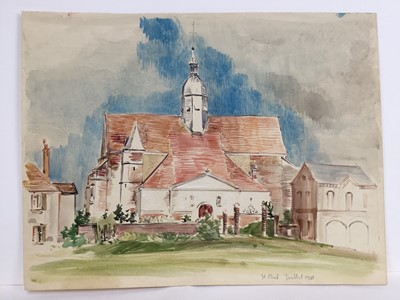 Lot 94 - David Hill (1914-1977), collection of watercolour landscapes (17)