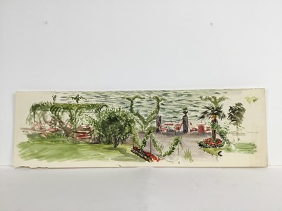 Lot 94 - David Hill (1914-1977), collection of watercolour landscapes (17)