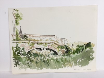 Lot 94 - David Hill (1914-1977), collection of watercolour landscapes (17)