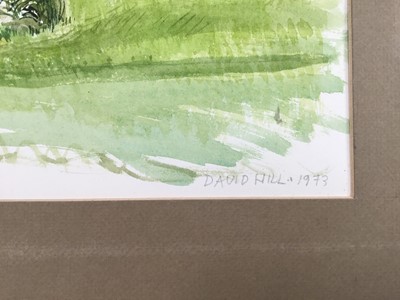 Lot 94 - David Hill (1914-1977), collection of watercolour landscapes (17)