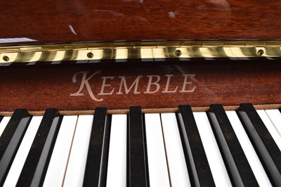 Lot 1091 - Contemporary Kemble upright piano in gloss mahogany case ( Purchased new in 2005 for £5099.00 ) Sold with receipt.