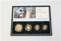 Lot 2339 - G.B. Gold Proof Four Coins Sovereign...