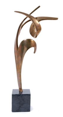 Lot 627 - Bob Bennett (1939-2003) bronze, Spring Fling, numbered 18/50, with certificate