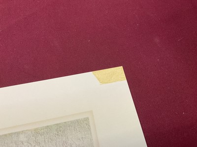 Lot 913 - *Laurence Stephen Lowry (1887-1976) signed lithograph - Group of Children, 1966, with blindstamp lower left