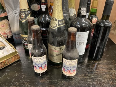 Lot 89 - Twenty assorted bottles to include champagne, port etc