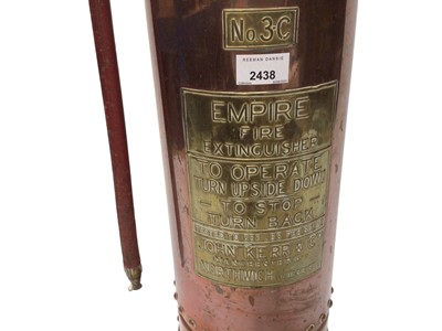 Lot 2438 - Vintage fire extinguisher