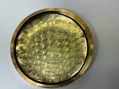 Lot 436 - 1950s/1960s Omega 18ct gold Seamaster wristwatch on leather strap