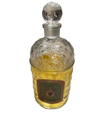 Lot 184 - Vintage Guerlain perfume bottle and contents
