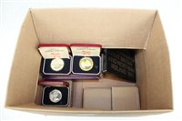 Lot 2382 - G.B. mixed Proof and Silverer Proof Coins Sets...