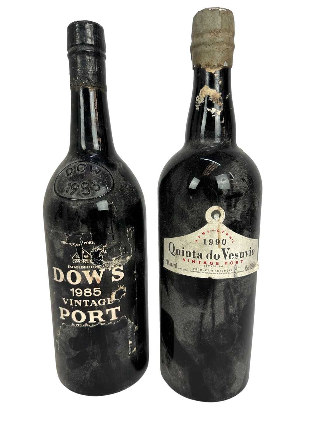 Lot 37 - Port - two bottles, Dow's 1985 and Symington's 1990 Quinta do Vesuvio, both 75cl.