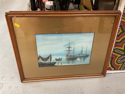 Lot 474 - Two watercolours of the Bay of Naples