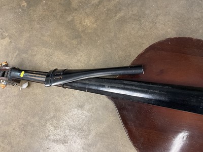 Lot 110 - Early 20th century German three-quarter size double bass