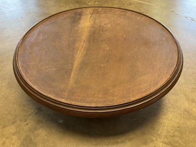 Lot 249 - Antique mahogany Lazy Susan