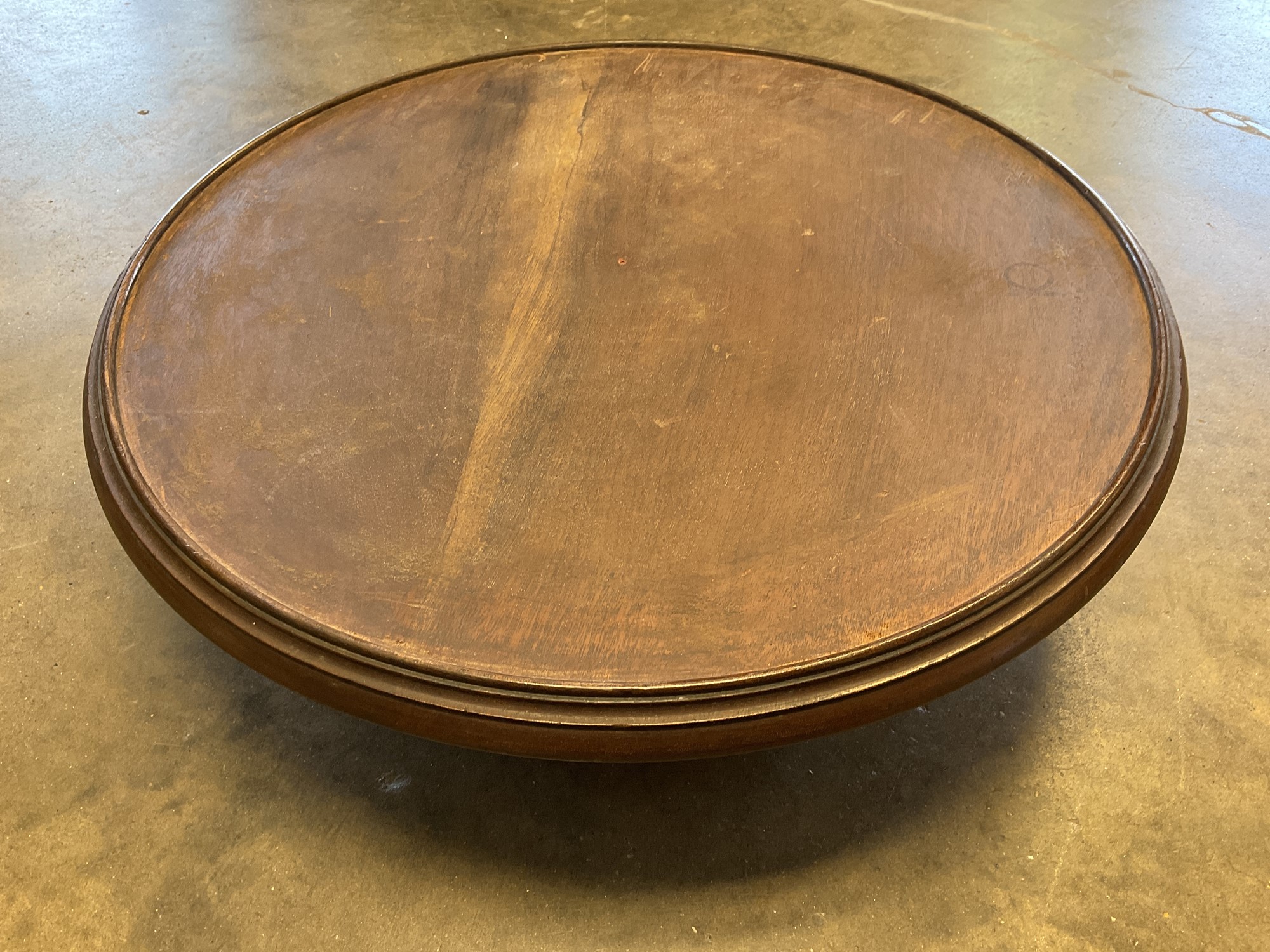 Lot 249 Antique mahogany Lazy Susan