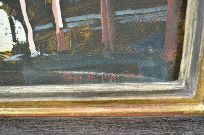 Lot 904 - *James Hart Dyke (born 1966) oil on canvas "Prayer flag pole, Jang Monastery" signed and dated 2003