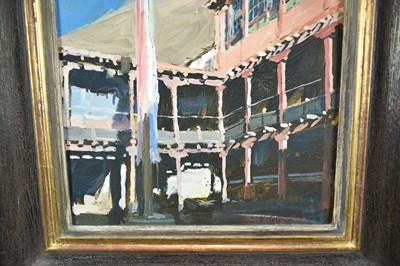 Lot 904 - *James Hart Dyke (born 1966) oil on canvas "Prayer flag pole, Jang Monastery" signed and dated 2003