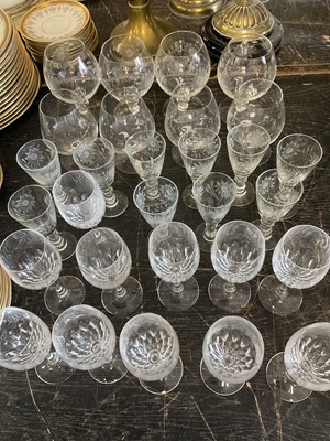 Lot 166 - Collection of cut glass