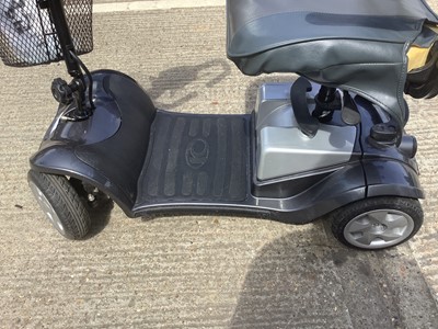 Lot 9 - Kymco Mini S ForU mobility scooter (no charger) includes keys together with a Aidapt Wheelchair
