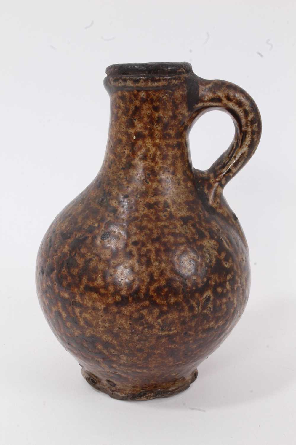 Lot 29 - Small size 17th century German salt glazed jug