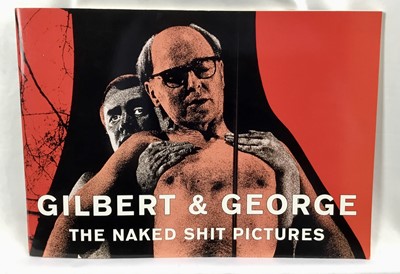 Lot 99 - Gilbert & George, signed catalogue for 'The Naked Shit Pictures'