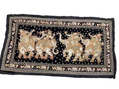 Lot 684 - Large Thai embroidery