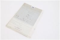 Lot 2458 - Interesting Victorian Court Martial document,...