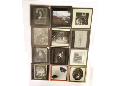 Lot 1511 - Collectables including cigarette cards, boxes of glass negatives