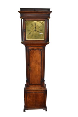 Lot 618 - John Edgecombe, Bristol - George III oak cross banded longcase clock