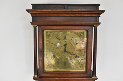 Lot 618 - John Edgecombe, Bristol - George III oak cross banded longcase clock