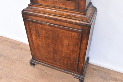Lot 618 - John Edgecombe, Bristol - George III oak cross banded longcase clock