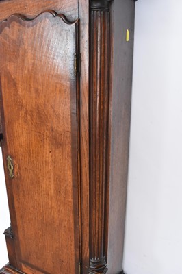 Lot 618 - John Edgecombe, Bristol - George III oak cross banded longcase clock