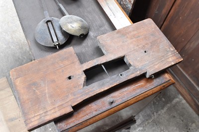 Lot 618 - John Edgecombe, Bristol - George III oak cross banded longcase clock