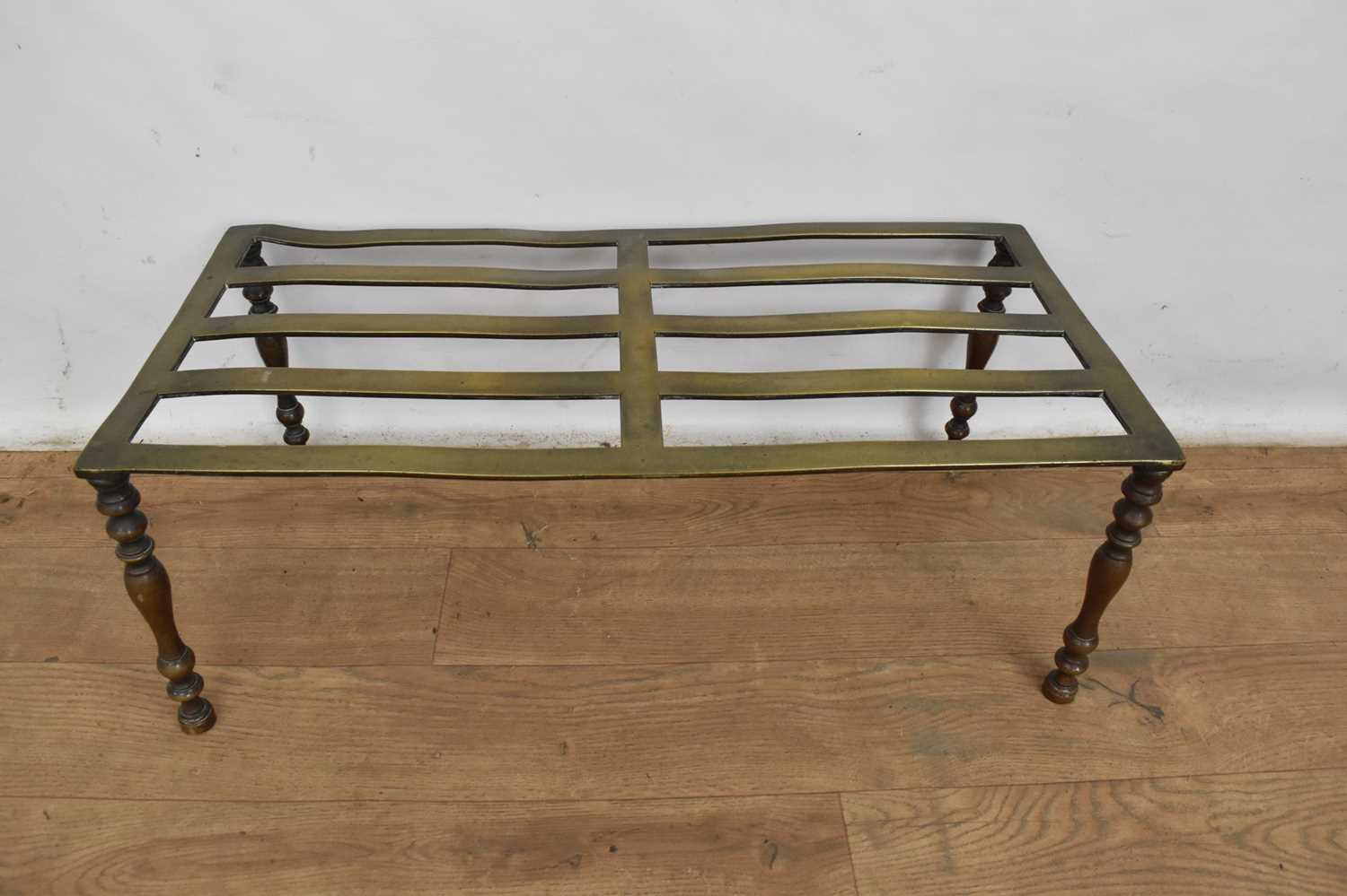 Lot 1337 brass trivet stand