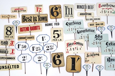 Lot 1406 - Large collection of vintage grocers' labels