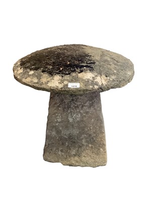 Lot 1418 - Staddle stone