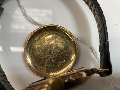 Lot 429 - Early 20th century Rolex gold ladies wristwatch
