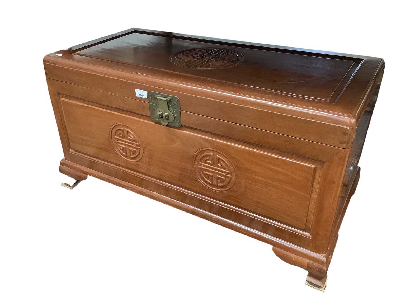 Lot 1354 Camphor wood blanket box