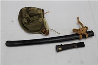 Lot 2500 - Second World War American flying hat / helmet...