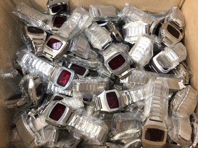 Lot 1040 - Collection of stainless steel quartz wristwatches (new and unused)
