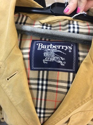 Lot 2068 - Barbour women's Eventer jacket size 16, as new, Barbour navy Heathfield overlayer new with tags ans Burberry's jacket.